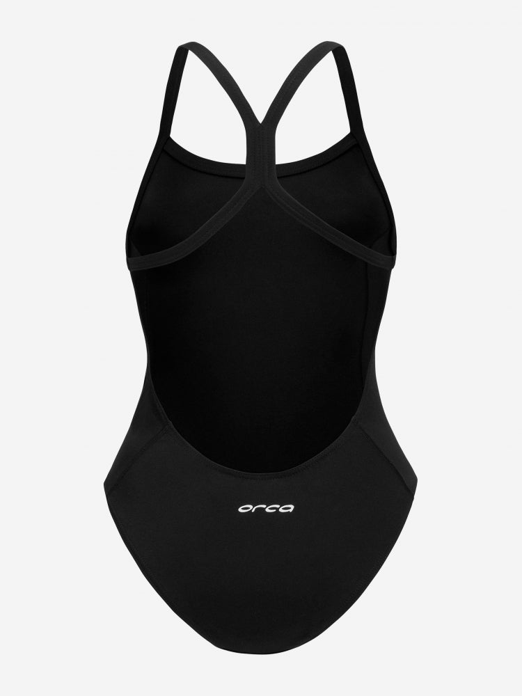Orca Womens Core One Piece Thin Strap Swimsuit