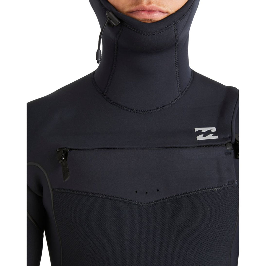 Billabong Mens Furnace Natural 5/4mm Hooded Wetsuit