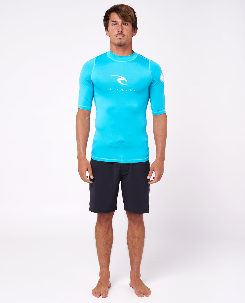 Rip Curl Mens Corps Short Sleeve Rash Vest