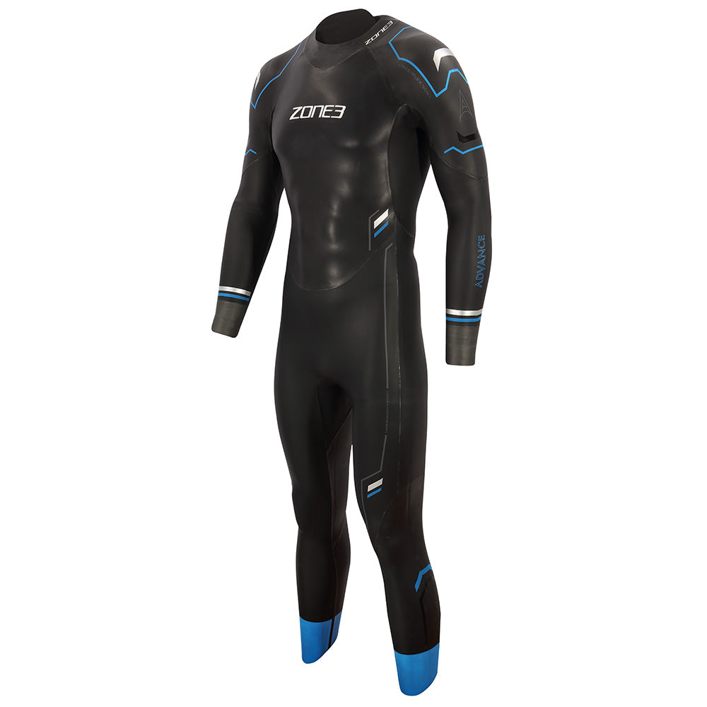 Zone3 Advance Triathlon-Schwimm-Neoprenanzug für Herren