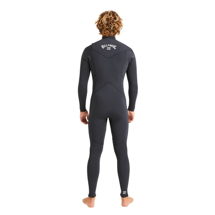 Billabong Mens Absolute Natural 3/2mm Chest Zip Neoprene Free Wetsuit