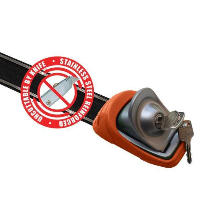 Studio Photo of Kanulock Lockable Tie Down Roof Rack Straps