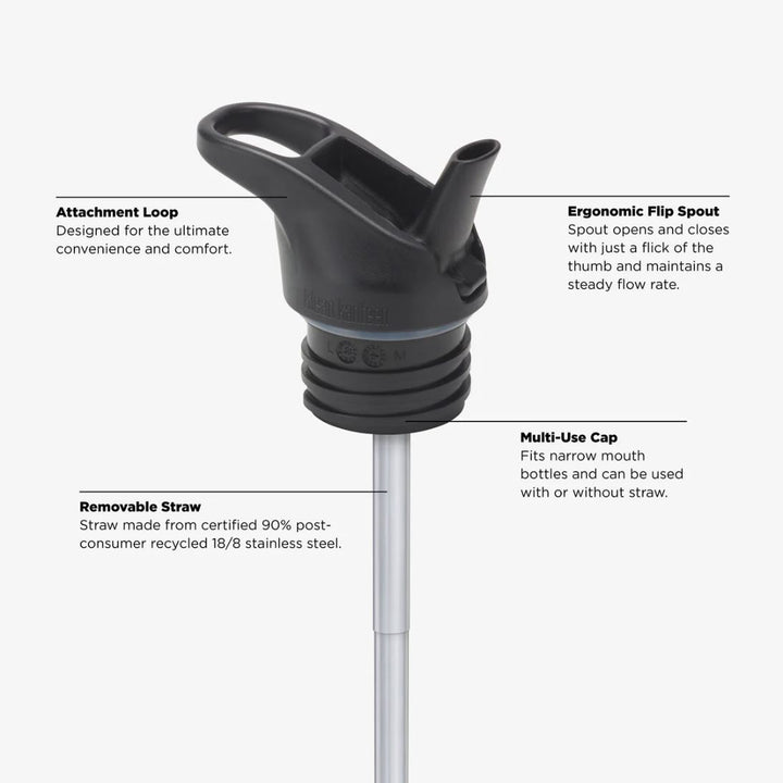 Klean Kanteen Classic Bottle with flip seal