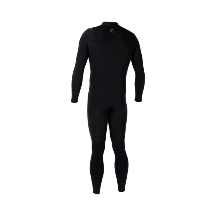 Black wetsuit on a white background