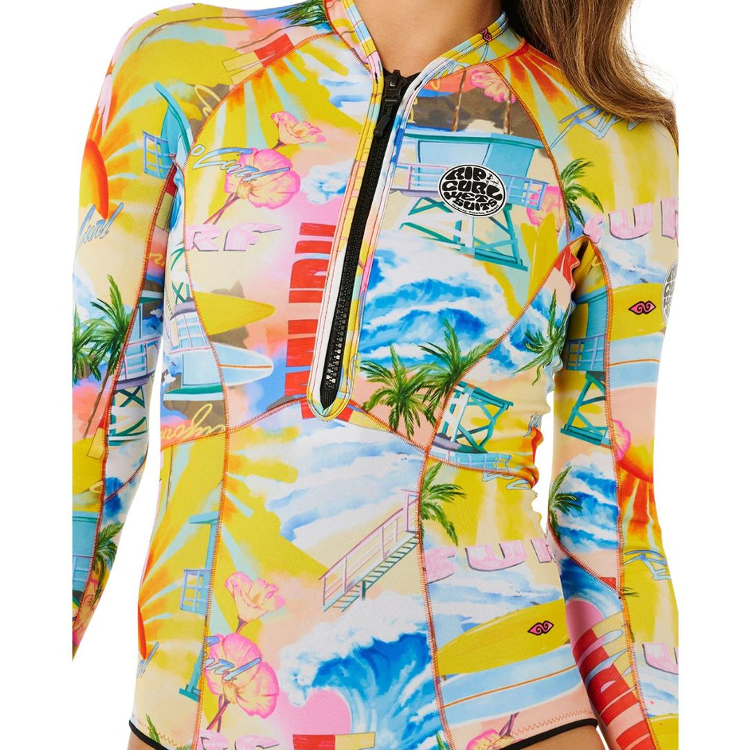 Rip Curl G-Bomb 1.5mm Long Sleeved Womens Shorty Wetsuit