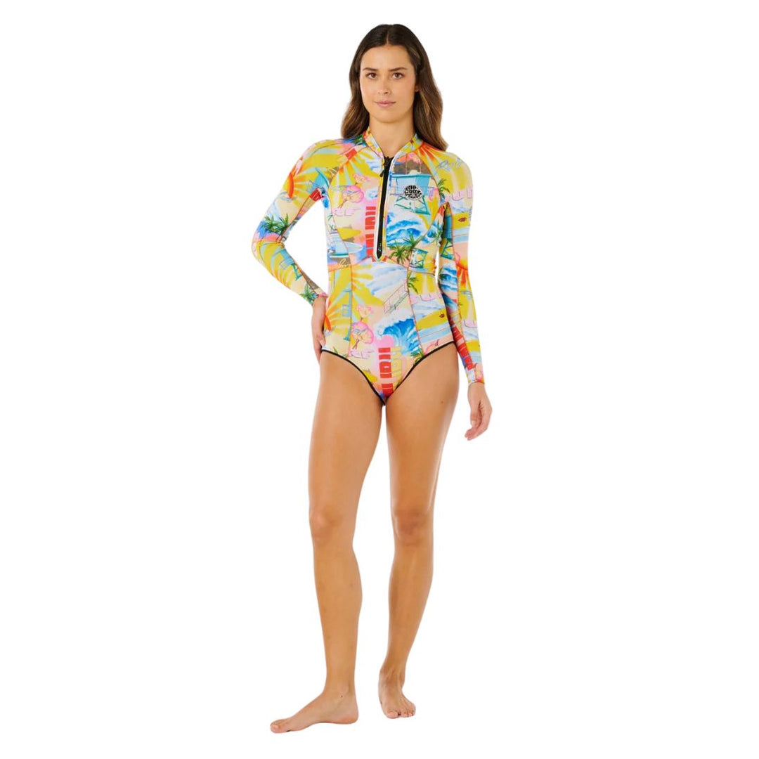 Rip Curl G-Bomb 1.5mm Long Sleeved Womens Shorty Wetsuit
