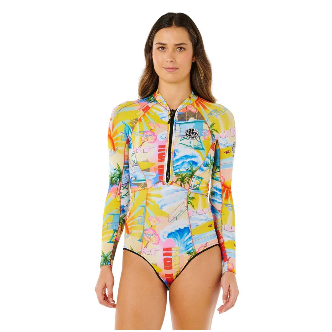 Rip Curl G-Bomb 1.5mm Long Sleeved Womens Shorty Wetsuit