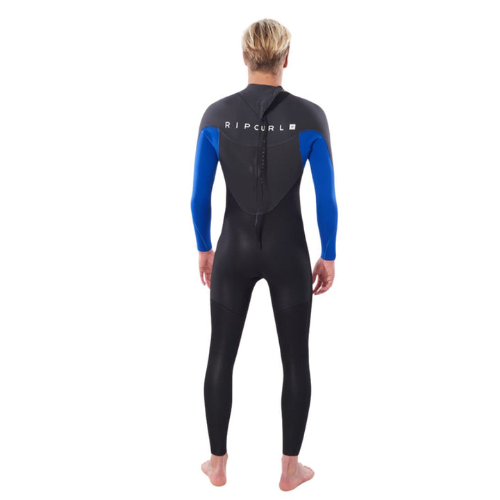 Studio Photo of Rip Curl Mens Omega 5/3 Backzip Wetsuit blue