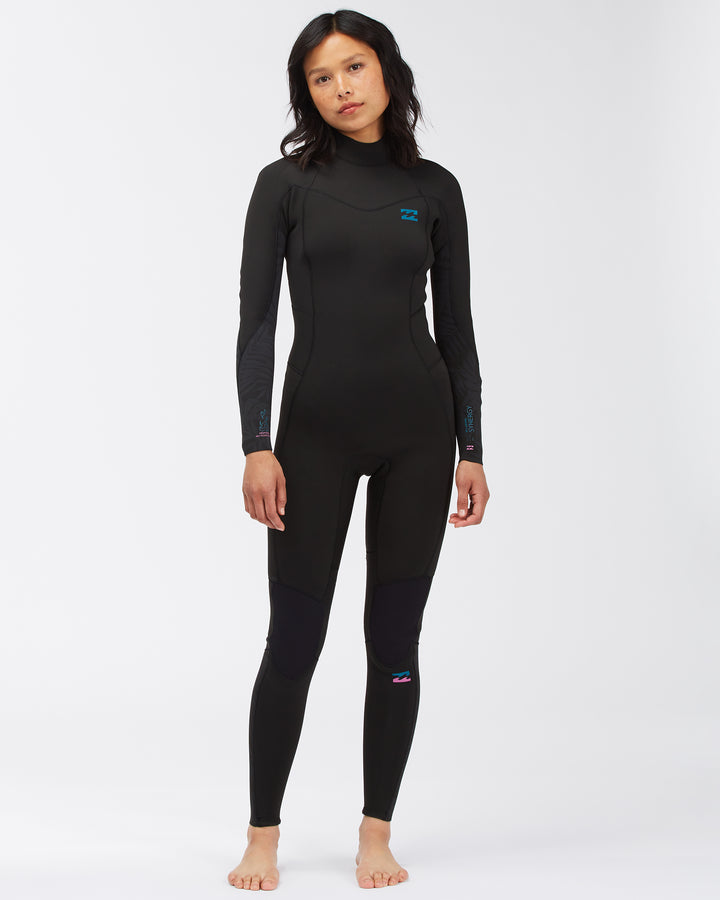 Billabong Womens Synergy 5/4mm Back Zip Wetsuit