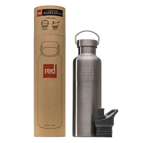 Rote Original Trinkflasche aus Edelstahl - 750ml