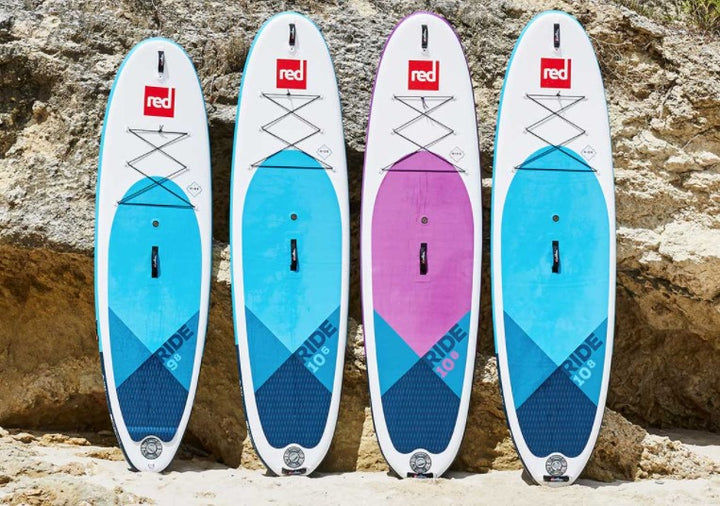 Red Paddle 10ft 6in Ride Hybrid Tough Inflatable Paddle Board Package