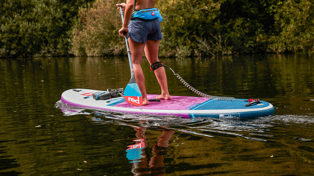 Red Paddle 10ft 6in Ride Hybrid Tough Inflatable Paddle Board Package