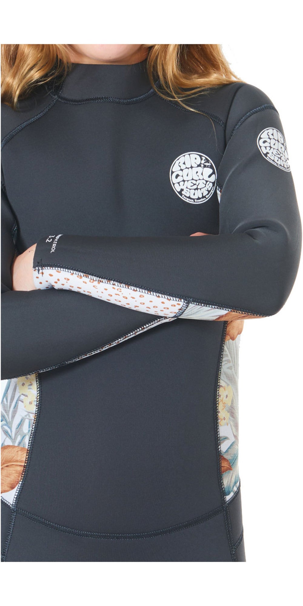 Rip Curl Dawn Patrol 5/3mm Girls Wetsuit - Back Zip