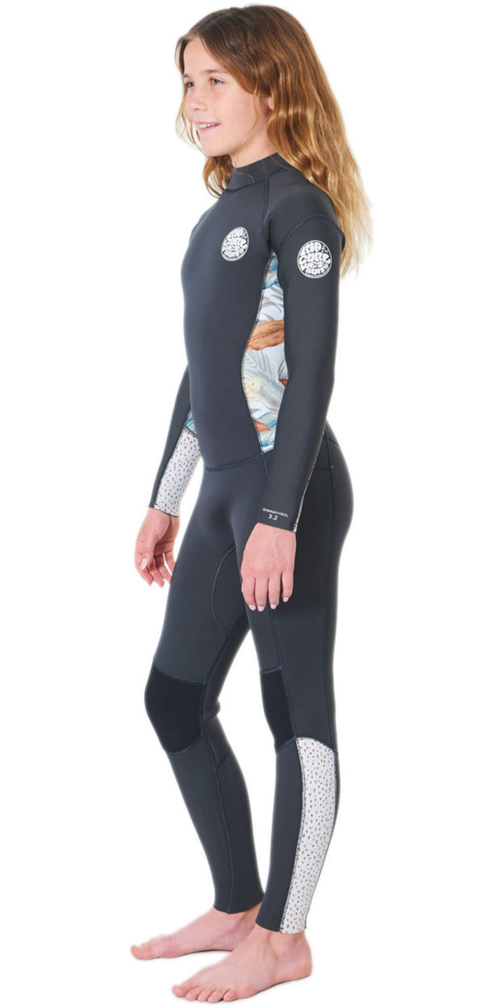 Rip Curl Dawn Patrol 5/3mm Girls Wetsuit - Back Zip