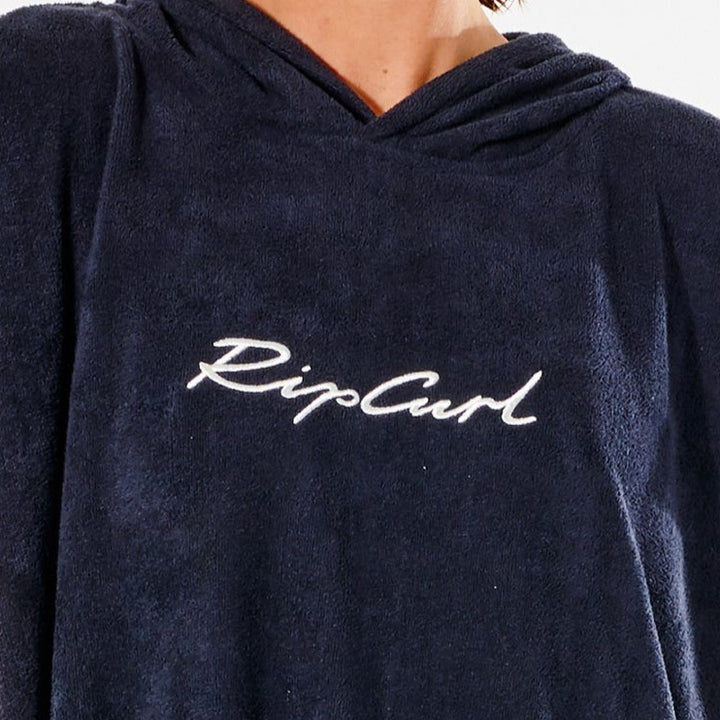 Poncho-Handtuch mit Kapuze und Rip Curl-Schriftzug