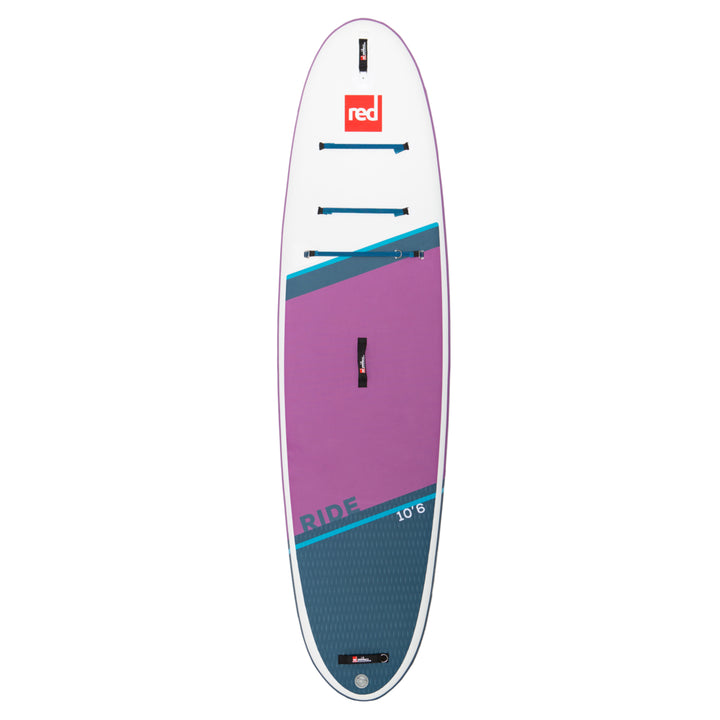Red Paddle 10ft 6in Ride Hybrid Tough Inflatable Paddle Board Package